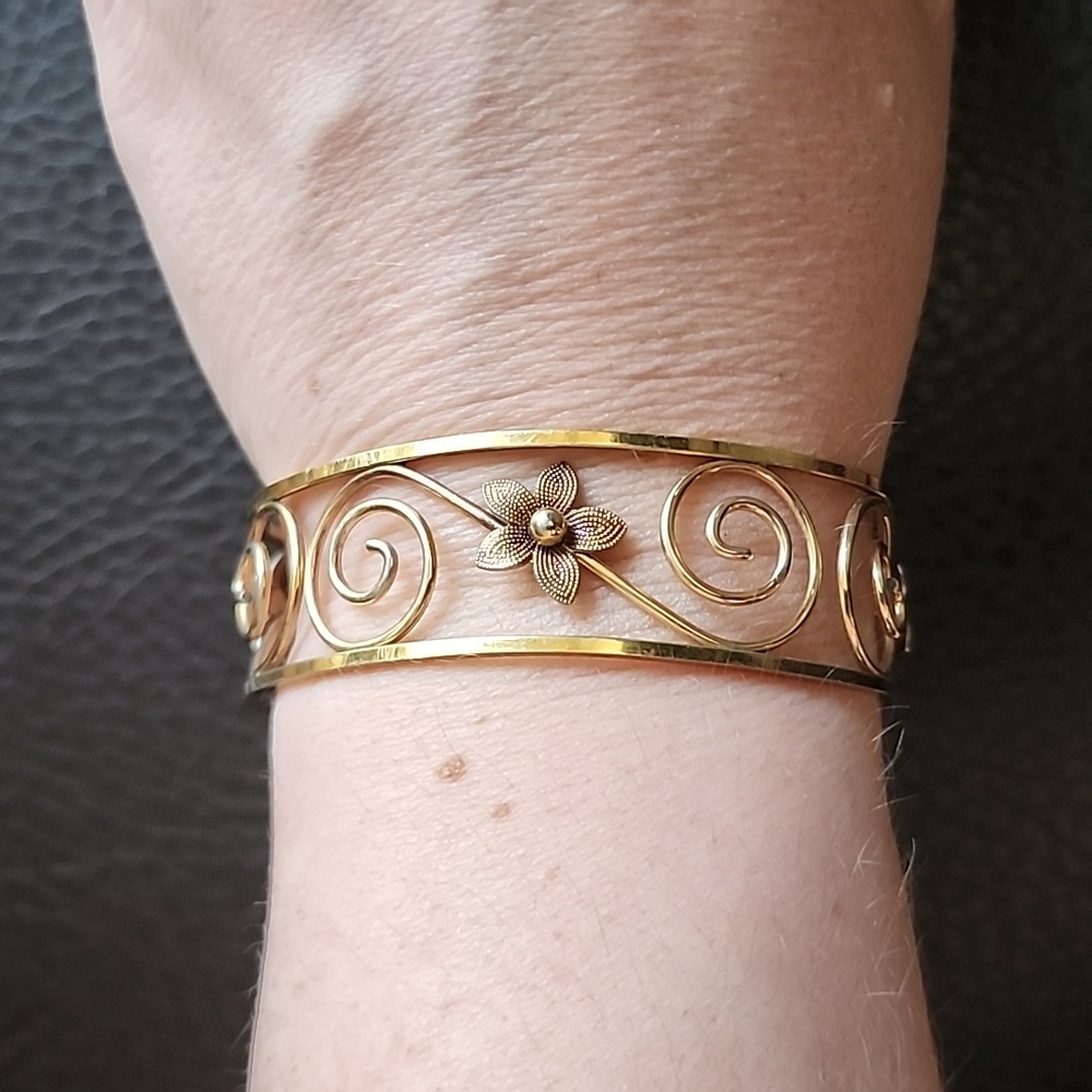 VTG Krementz cuff bracelet - Picture 10 of 10